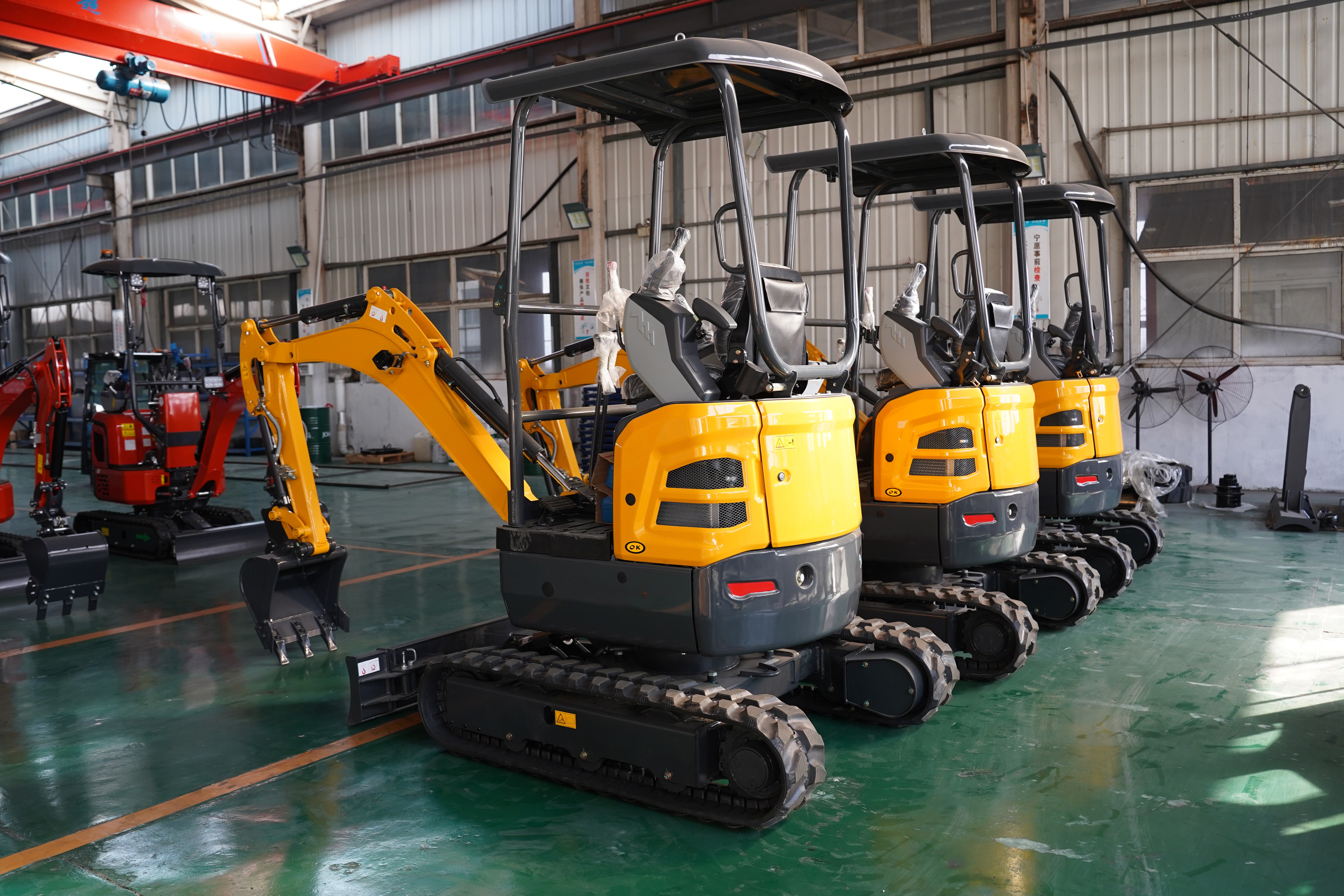 What is the smallest excavator?